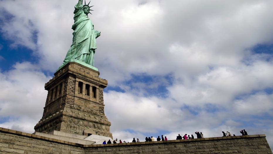 Lady Liberty celebrates 130 years on US soil