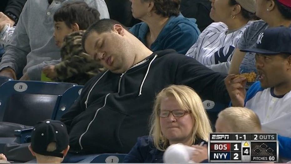 Yankees fan caught sleeping by ESPN has $10 million lawsuit dismissed