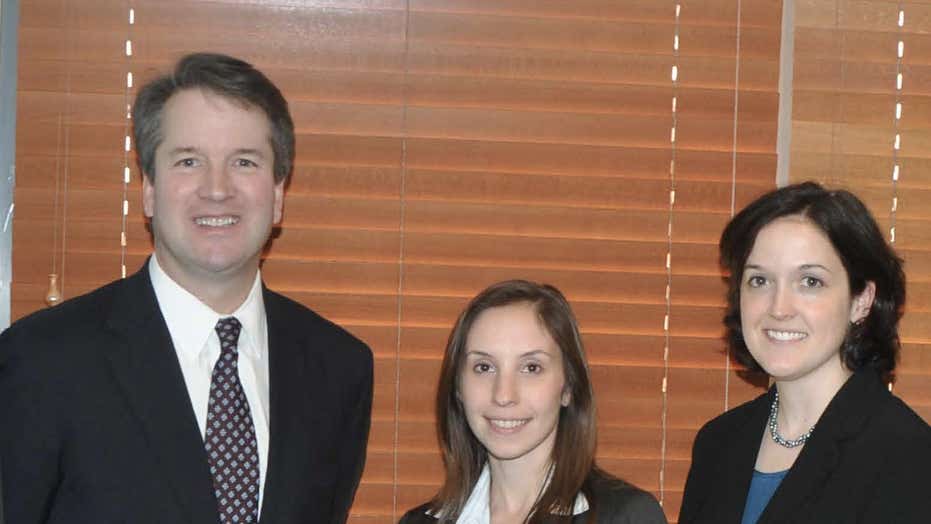 Kavanaugh's law shop clerks