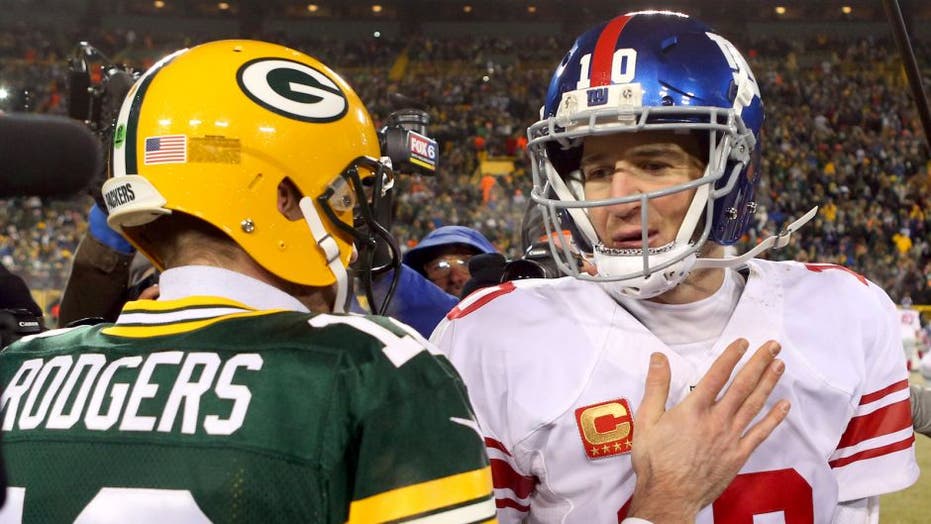 Eli Manning on Aaron Rodgers' future in Green Bay: 'It's not always greener on the other side'