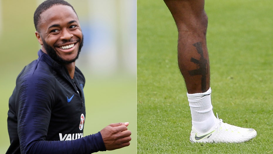 27 Raheem Sterling Tattoo Stock Photos, High-Res Pictures, and Images -  Getty Images