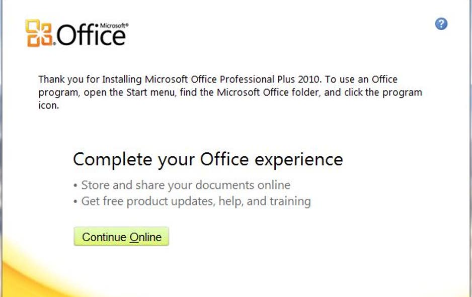 is microsoft office academic 2010 install same is retail