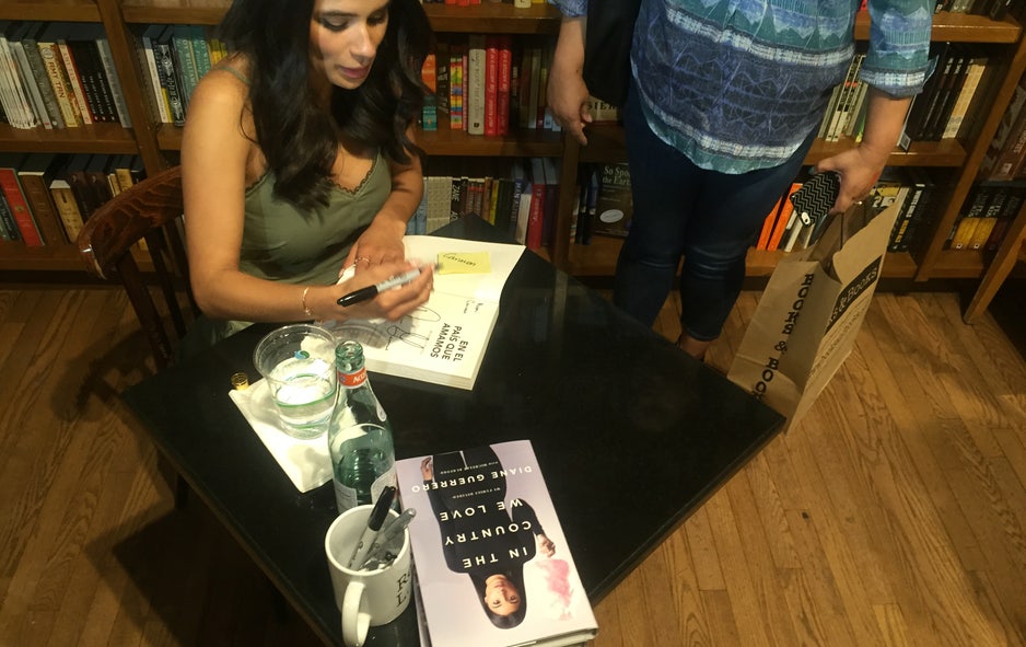 Diane Guerrero At Her Book Signing In The Country We Love My