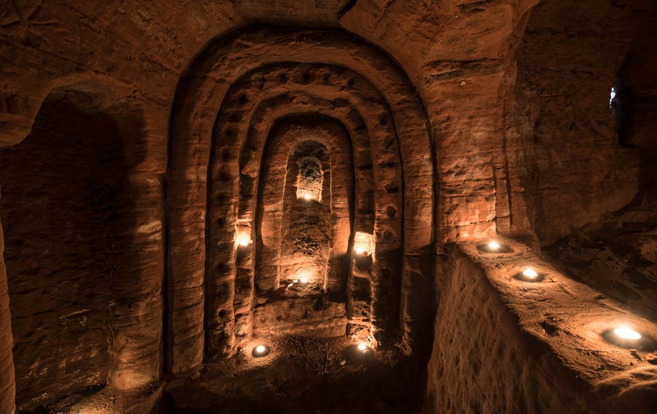 Rabbit hole leads to 700 year old Knights Templar cave Caters_knights_templar_cave_8-1