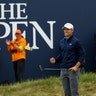 Jordan Spieth celebrates after winning The British Open Golf Championship in Southport, Britain, July 23
