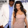 Kim Kardashian and Reggie Bush