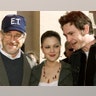 Drew Barrymore, Henry Thomas, and Steven Spielberg
