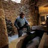 Inside a Tomb