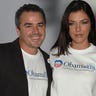 Adrianne Curry and Christopher Knight