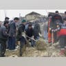 Locals Clear the Rubble