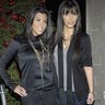 Kourtney and Kim Kardashian