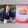 Host Matt Lauer on the set of NBC's 