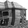 The Waves' Caprice, the only remaining house near the beach for miles in Galveston, Texas, ,1900