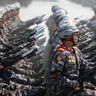 North Korean soldiers during a military parade in Pyongyang, North Korea April 15, 2017