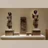 Stone figures depicting the family of Sanatruq the 1st, found at Hatra