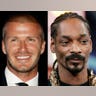 David Beckham and Snoog Dog