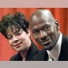 Michael Jordan and Juanita Vanoy