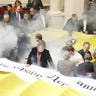 Ukrainian Parliament Disrupted