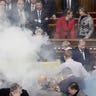 Ukrainian Parliament Disrupted