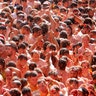 The Tomatina attracts tens of thousands of participants to the village of Bunol.