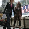 Cynthia Nixon and Kristin Davis