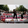 Protests in South Korea