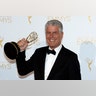 Anthony Bourdain winning the Emmy for Outstanding Informational Series Anthony Bourdain: Parts Unknown, in Los Angeles, August 16, 2014
