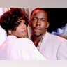 Whitney Houston and Bobby Brown