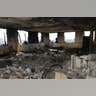Photo released by the Metropolitan Police shows an apartment in the Grenfell Tower fire in London