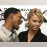 Charlize Theron and Will Smith