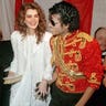 Brooke Shields and Michael Jackson