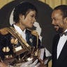 Michael Jackson and Quincy Jones