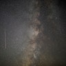 A meteor streaks across the sky during the Perseid meteor shower in Ramon Crater near the town of Mitzpe Ramon, Israel, August 13, 2018
