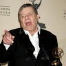 Jerry Lewis with the Governors Emmy Award he received in Los Angeles, September 11, 2005