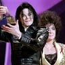 Michael Jackson and Elizabeth Taylor