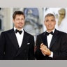 Brad Pitt and George Clooney