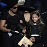 Janet, Latoya, Paris and Blanket Jackson