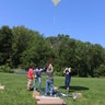 Teams from the Universities of Bridgeport and Hartford test sending a camera into the stratosphere to photograph the solar eclipse