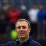 Jordan Spieth with The Claret Jug after winning The British Open Golf Championship at Royal Birkdale in Southport, Britain Sunday