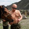 Putin Strikes a Macho Pose