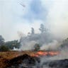 Firefighters Battle Southern California Blaze