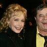  Jerry Lewis with actress Stella Stevens at a screening of 