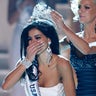 Miss USA 2009 Kristen Dalton Passes the Crown to Rima Fakih
