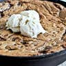 Dark Chocolate Chunk Skillet Cookie