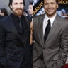 Christian Bale and Kevin Connolly