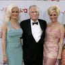 Holly Madison, Hugh Hefner, Bridget Marquardt, and Kendra Wilkinson