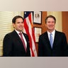 Supreme Court nominee Judge Brett Kavanaugh with Senator Marco Rubio during a meeting at the US Capitol, August 1, 2018