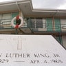 A permanent memorial marks the site where Martin Luther King, Jr. was assassinated at the Lorraine Motel, in Memphis, seen on April 3, 1998