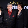 Jerry Lewis with wife SanDee Pitnick and daughter Danielle Lewis in Los Angeles, December 7, 2011