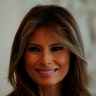 First Lady Melania Trump during her meeting with First Lady of Poland Agata Kornhauser-Duda in Warsaw, Poland July 6